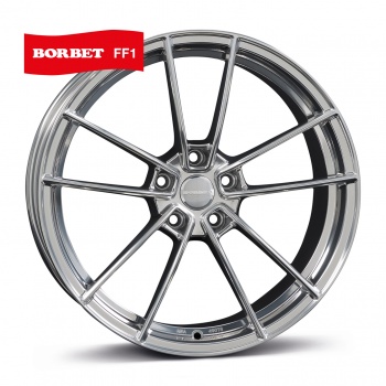 Borbet FF1 stainless polished Borbet FF1 stainless polished