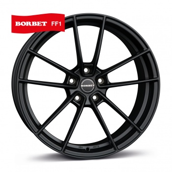 Borbet FF1 deep black matt Borbet FF1 deep black matt