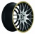 KARIZZMA Mattblack-polished / Color Trim gelb KARIZZMA Mattblack-polished / Color Trim gelb