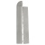 Lattialaatan reunapala, aluminium grey naaras 6 kpl Lattialaatan reunapala, aluminium grey naaras 6 kpl