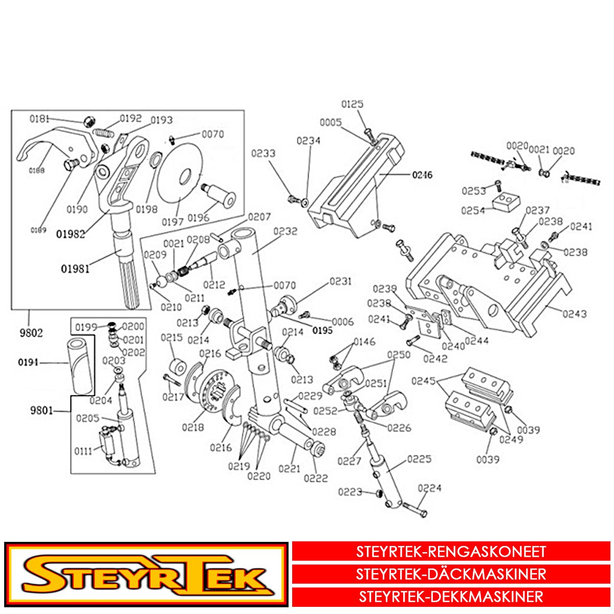 ST-2980 Asennusvarsi