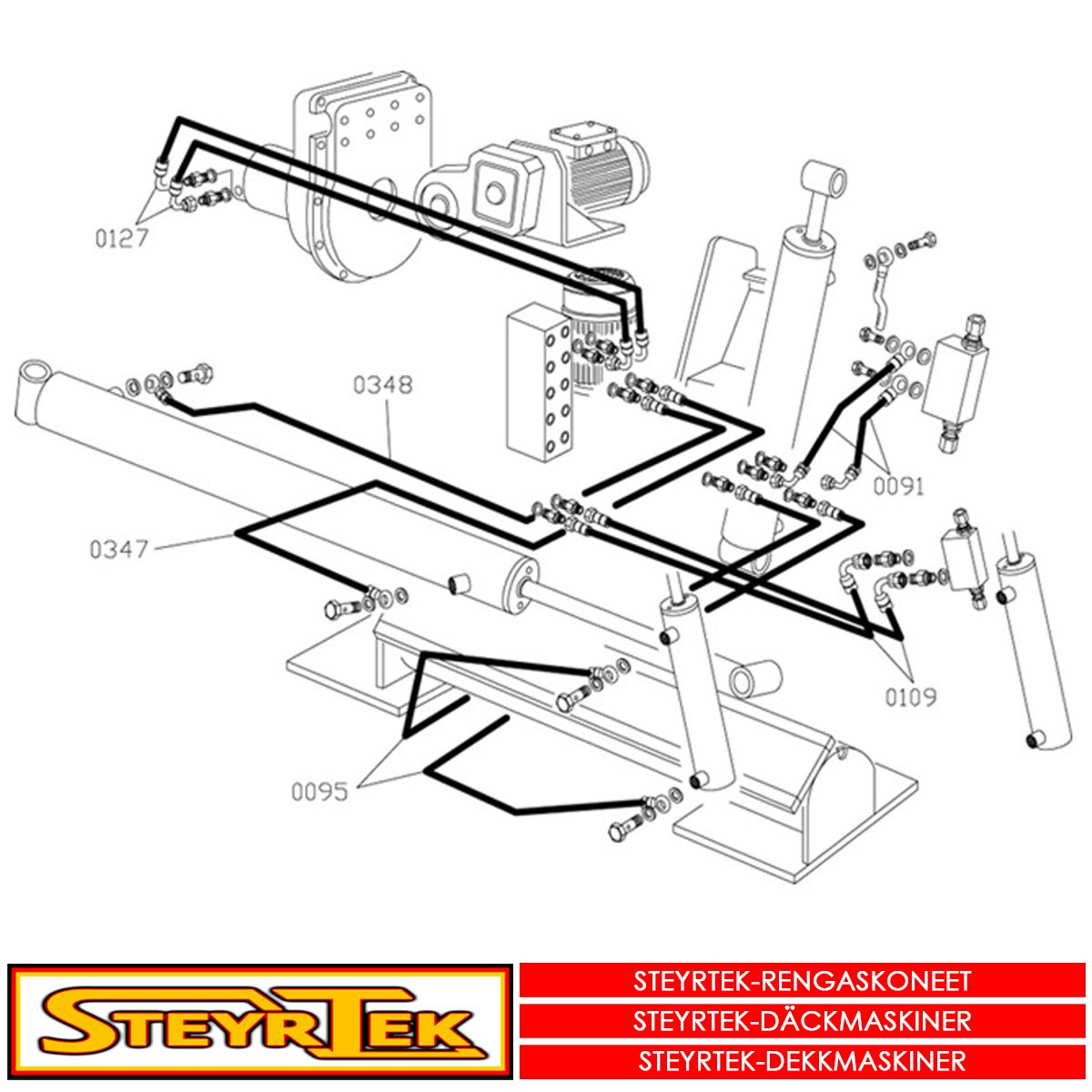 ST-2980 Hydrauliletkut