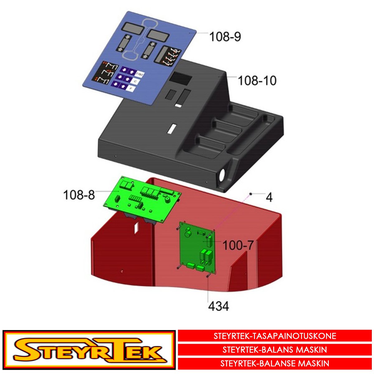 ST-1108 Kansi, tietokonepiirikortti