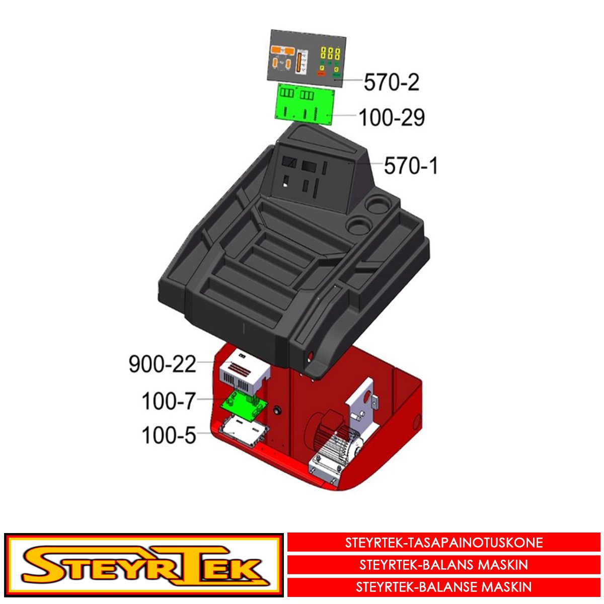 ST-6570 Kansi, tietokonepiirikortti