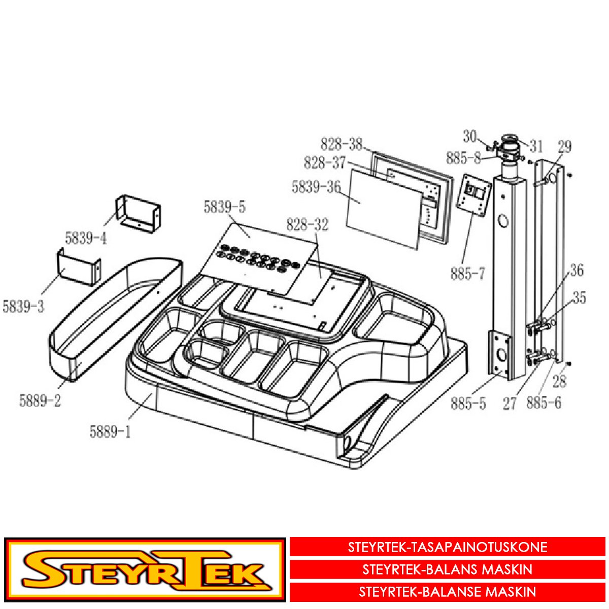 ST-5839 Kansi, tietokonepiirikortti