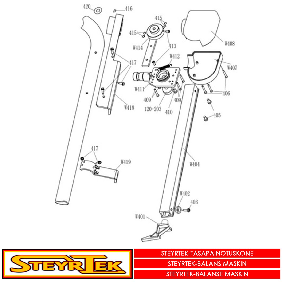 ST-6579WR Leveyden mittalaite