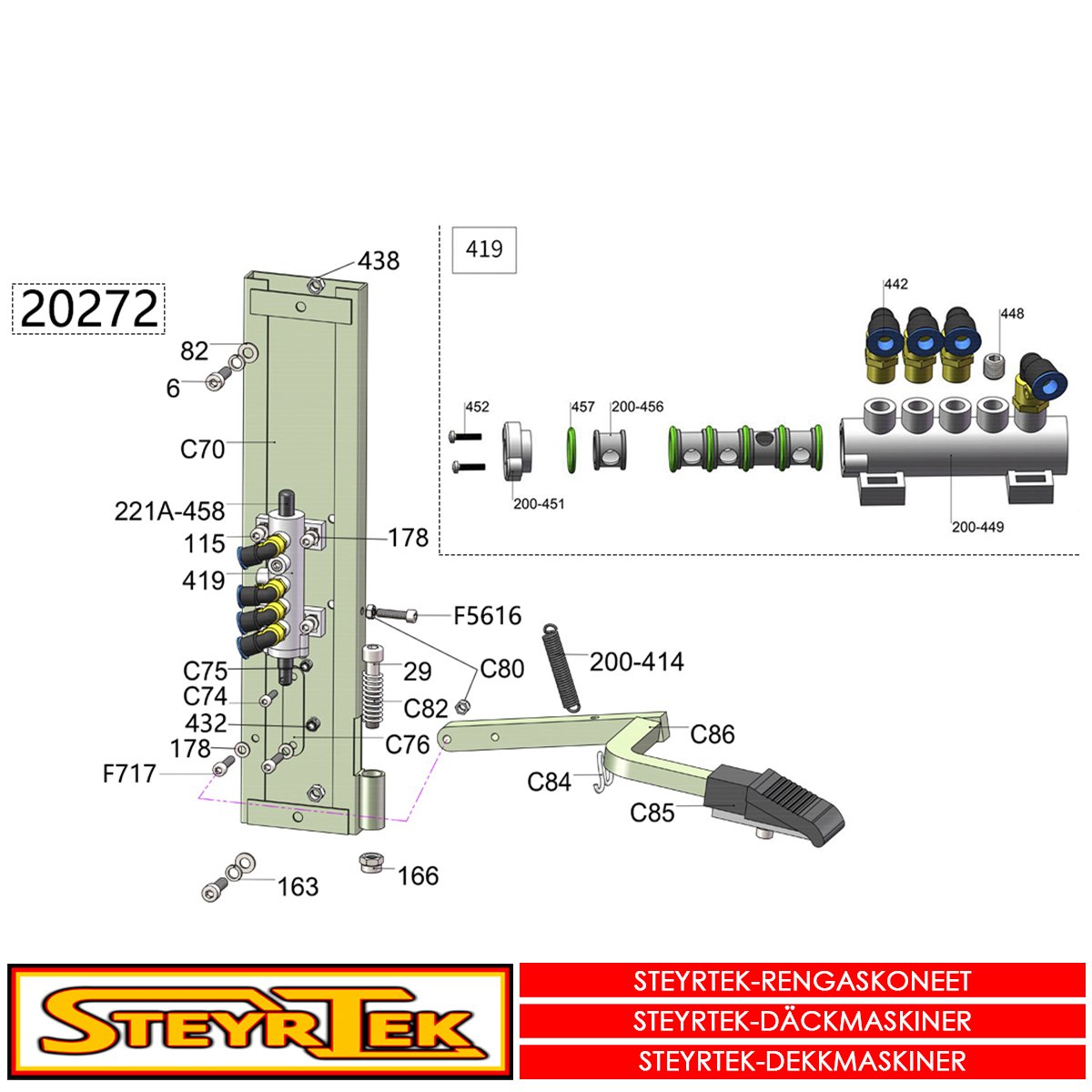 ST-1236IT Ilmaiskurin poljin
