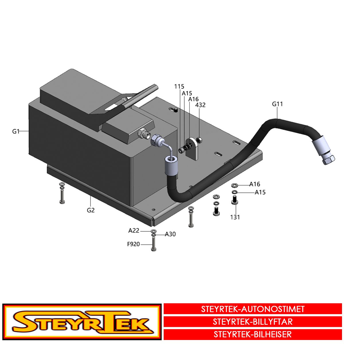 ST-X20TQ Hydraulipumppu
