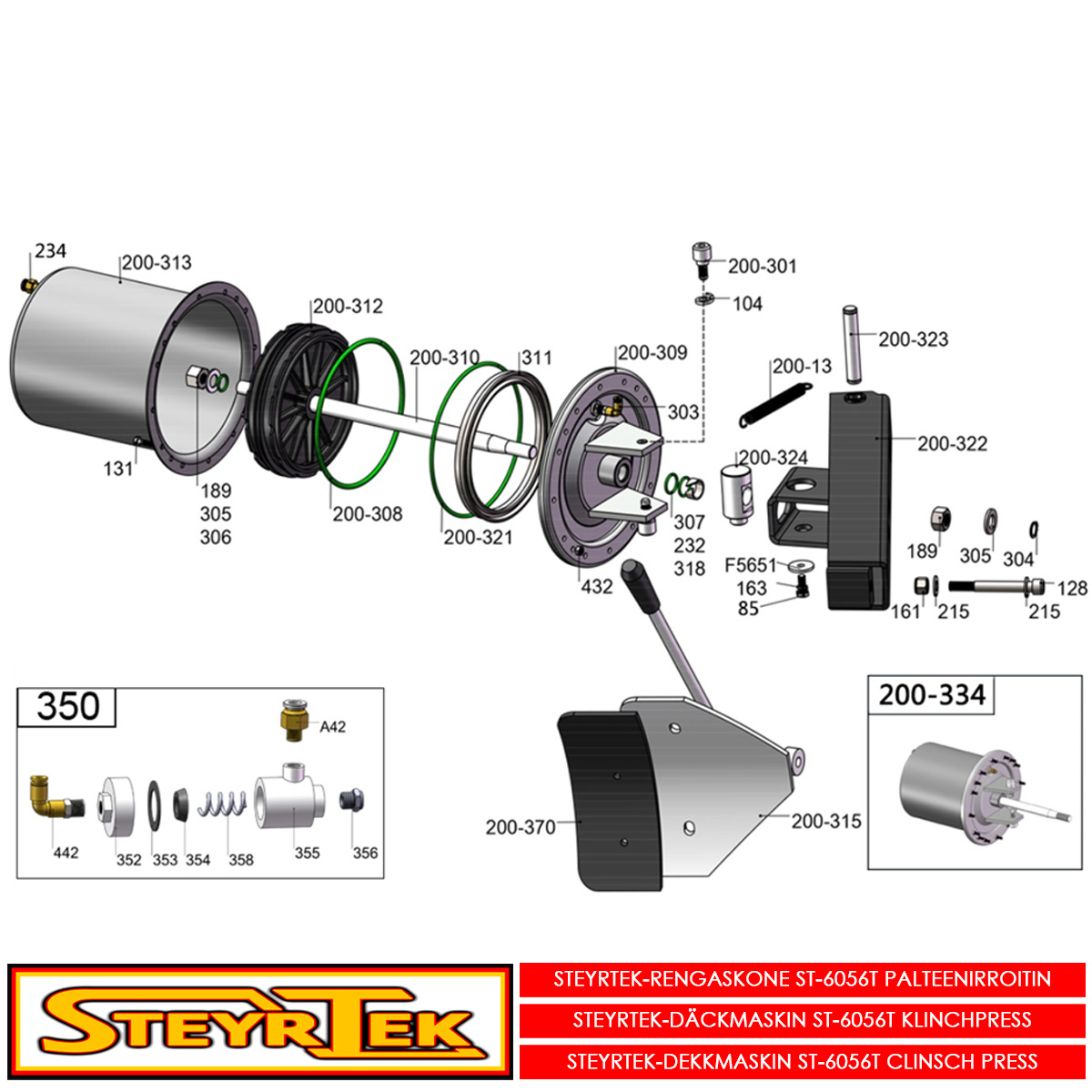 ST-6056T Palteenirroitin