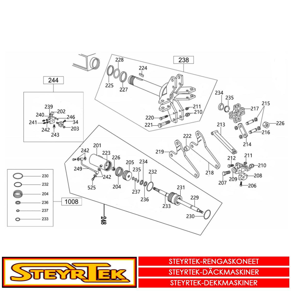 ST-2900 Asennusleuat