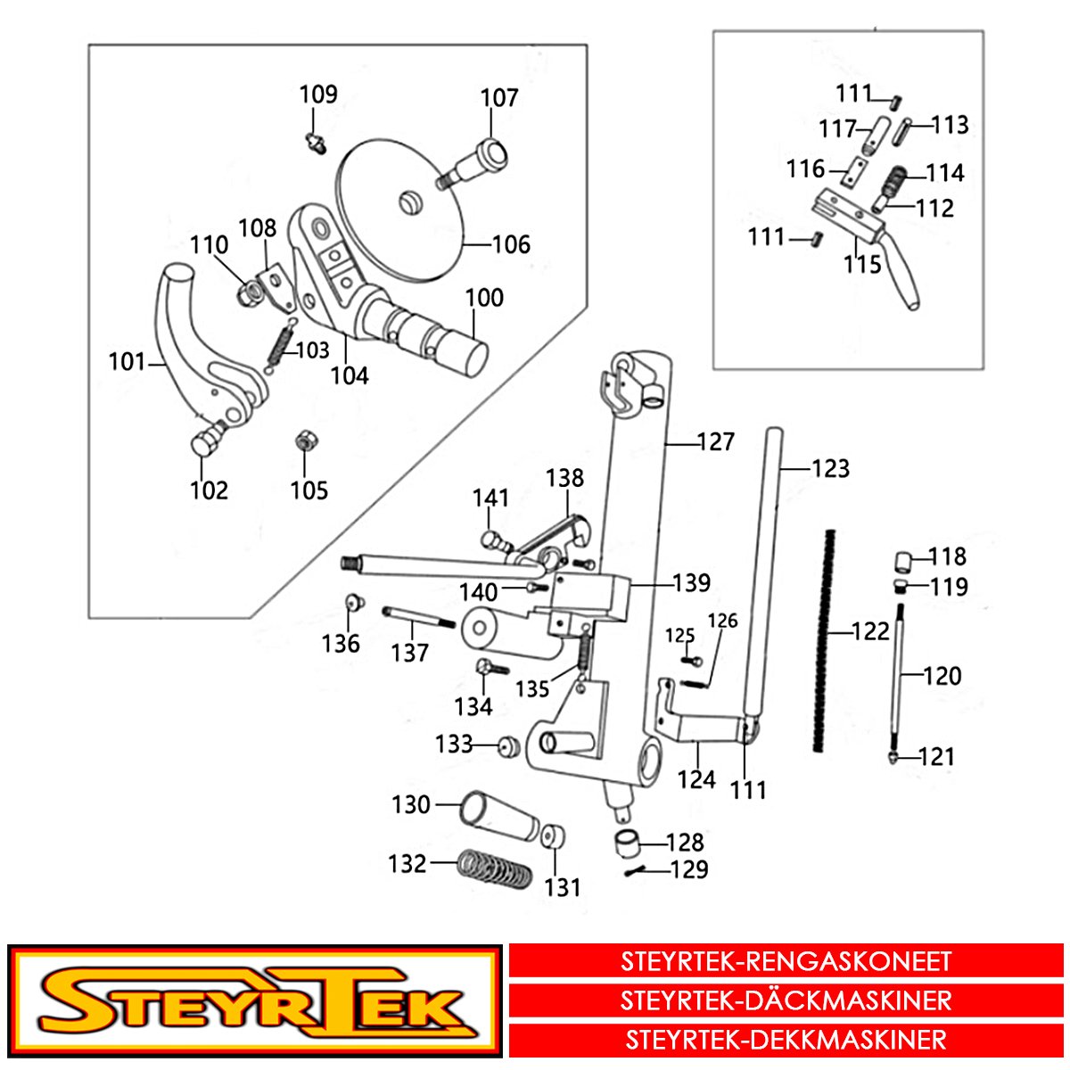 ST-2960 Asennusvarsi