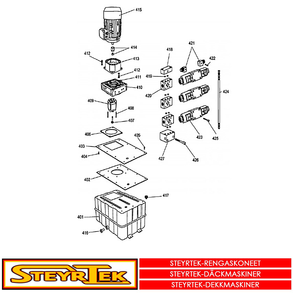 ST-2960 Hydraliikkayksikkö