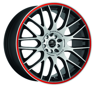 " KARIZZMA Mattblack-polished / Color Trim rot