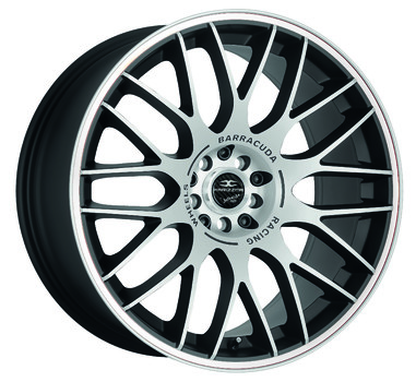 " KARIZZMA Mattblack-polished / Color Trim weiss