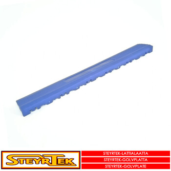 SteyrTek - Floortile edge ocean blue, male 6 pcs