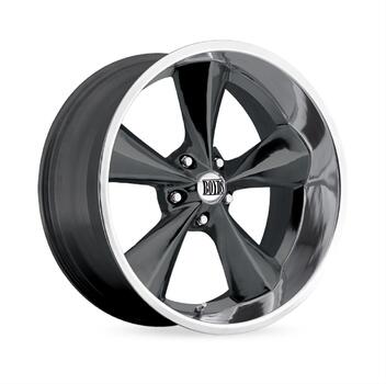 "Junkyard Dog Gunmetal & Machined Lip