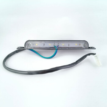 "License plate light