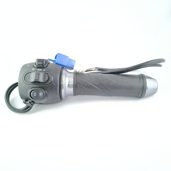 "Speed ​​control handle QO-T929A (Z) speed 2.8 plug-in 9 blue + 6 plug-in black line length 500 including fog light switch