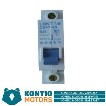 Kontio Motors - SilverFox 2.0: Hovedstrømbryter