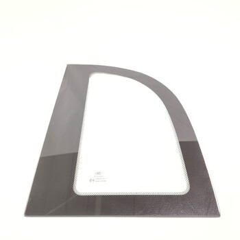 "Left side rear window glass 455*255.5 1110G single-curved screen printing