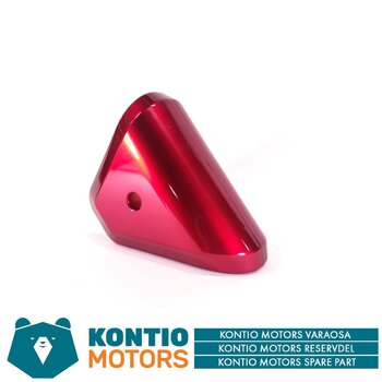 Kontio Motors - Kruiser Tiffany/Express: Sidedeksler til fotbrønn metallrød