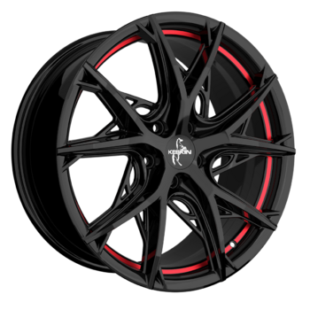 "KT24C Black Painted Red Inside