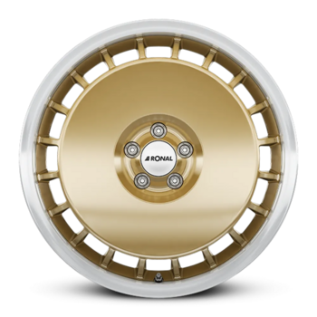 "R50 AERO RACING GOLD-RIM LIP CUT