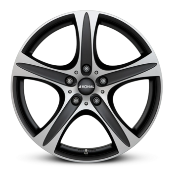 "R55 SUV MATT BLACK-FRONT CUT