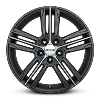 "R56 MATT BLACK-FRONT CUT