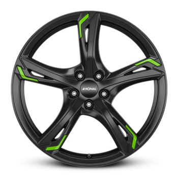 "R62 Green JET BLACK