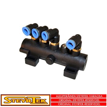 "Complete 5-wayvalve(inflator plastic)