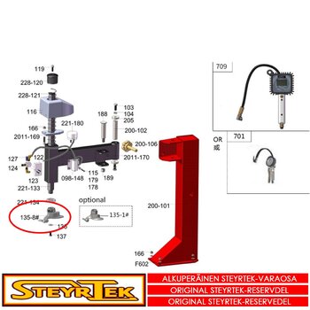 "Complete Mount/demount head