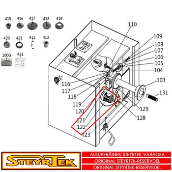 "Moottori 380V/50Hz/3 PH/0.55W