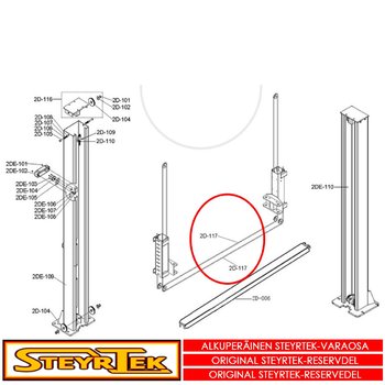 "Steel cable (ST-40-2DU, ST-40-2DE)