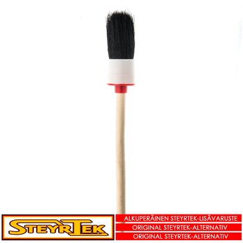 "Brush for applying tyre grease