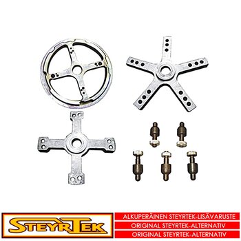 "Wheel balancer flange for trucks