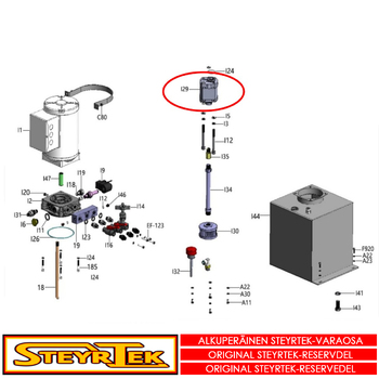 "Hydraulipumppu saksinostimeen ST-Z30Y
