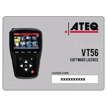 "Lisenssi ATEQ VT56 TPMS-ohjelmointityökaluun