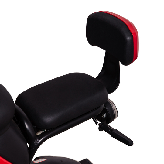 Kontio Motors e-Move: Lisäistuin ja selkänoja sekä jalkatuki ja kiinnikkeet, Valkoinen Image: 1