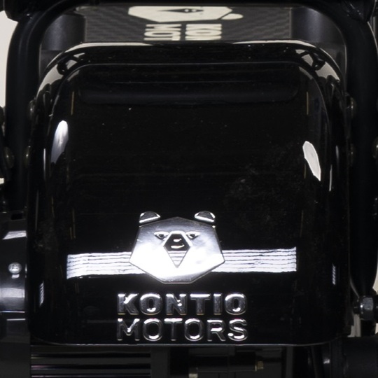 Kontio Motors Kruiser Trike: Keskilokasuoja taakse, musta B-osa Image: 1