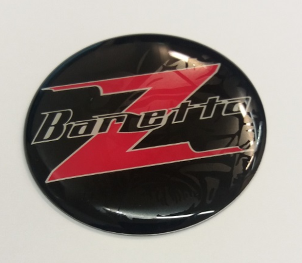Barzetta Emblem/65mm/Musta/Kupera Image: 1