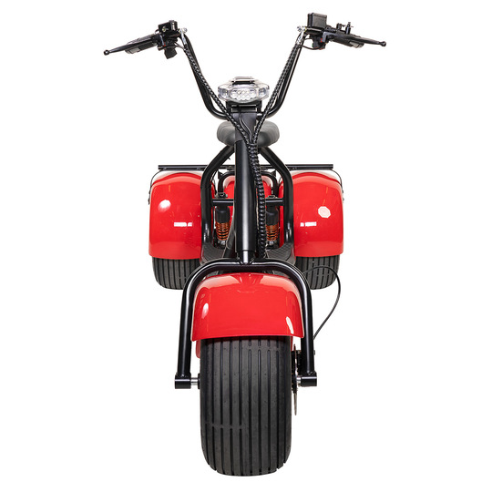 Kontio Motors Kruiser Trike Red 1,2kWh akulla Image: 5