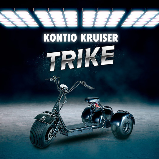 Kontio Motors Kruiser Trike Black Image: 2