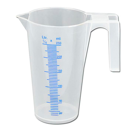  Measurement cup for tyre balancing beads Image: 1