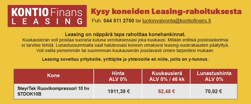 SteyrTek Ruuvikompressori 10 hv STDOK10B info.jpg